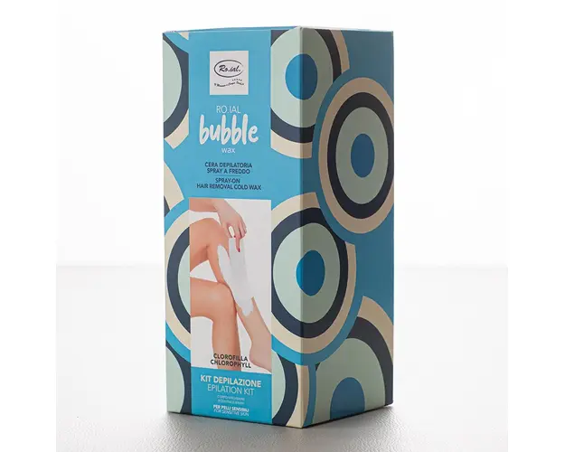 Kit epilare pentru piele sensibila - Roial Bubble Wax