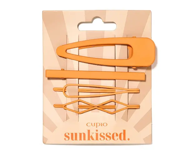 Set 4 agrafe de par Cupio sunkissed.