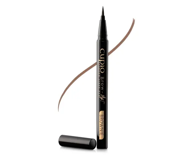 Tus lichid pentru sprancene Cupio Brow-Me! Liner Pen - Brownie