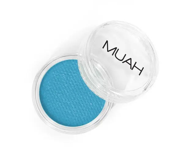 Fard colorat pe baza de apa MUAH Hype - Pastel Blue