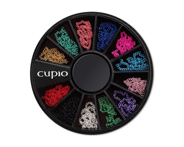 Carusel mini cu lanturi colorate