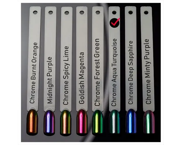 Pigment Chrome Aqua Turquoise