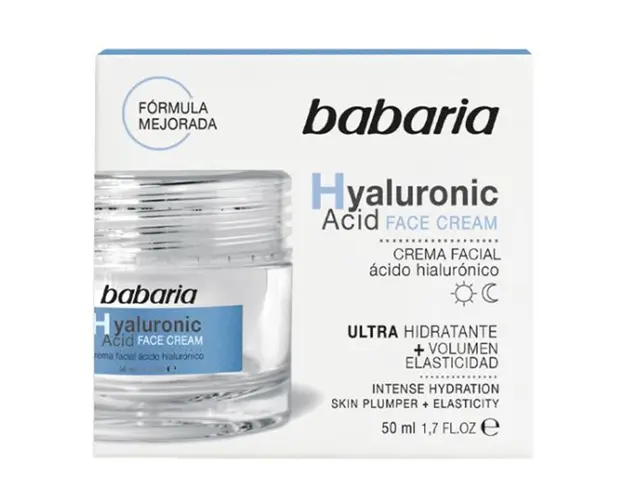 Crema hidratanta Babaria cu Acid Hialuronic