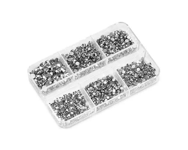 Cristale unghii set 1440 buc Brilliance