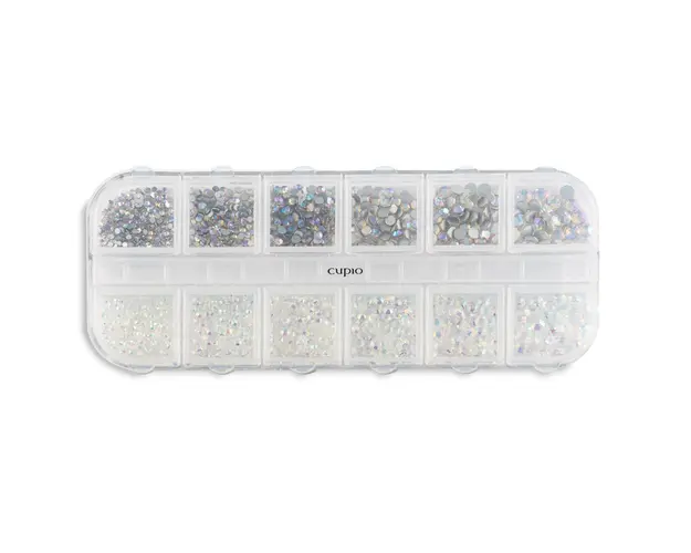 Cutiuta cu ornamente unghii Crystal Queen
