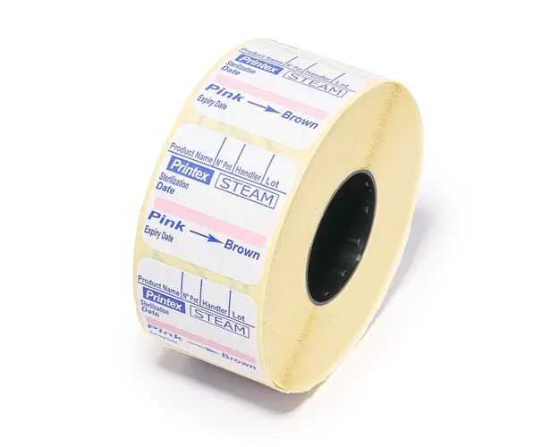 Set etichete dublu adezive pentru autoclav 500 bucati