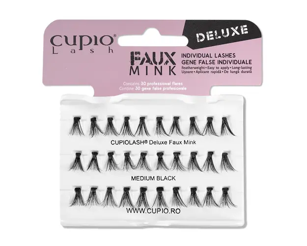 Gene false individuale Deluxe Faux Mink- medii