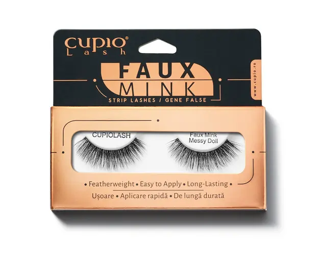 Gene banda Cupio Vegan Faux Mink Messy Doll
