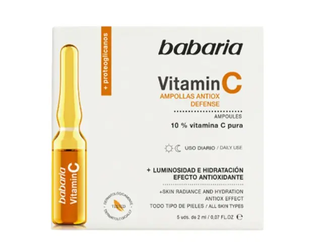 Fiole Babaria cu Vitamina C pentru luminozitate