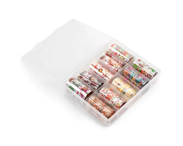 Folii de transfer Craciun Multicolor #02 set 10