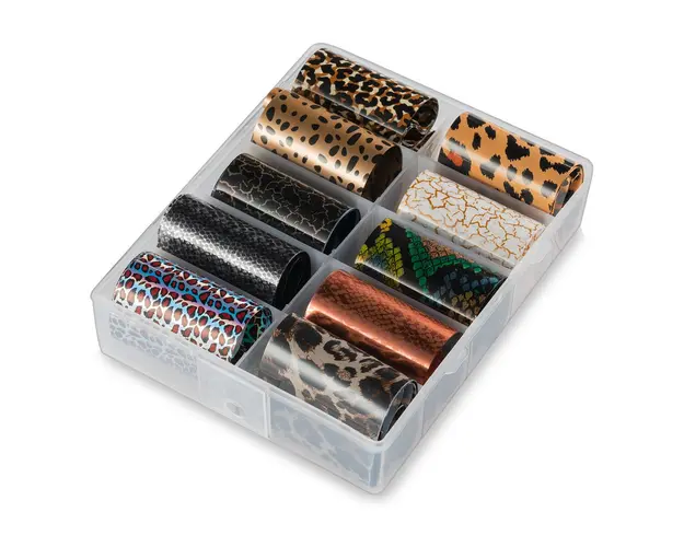 Folii de transfer set 10 Crack & Animal Print