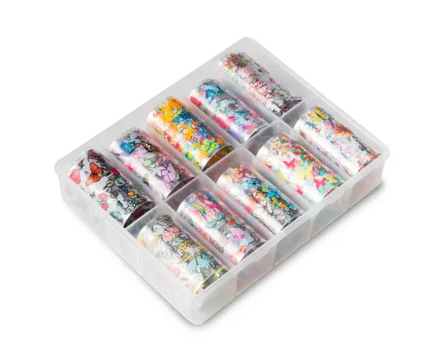 Folie de transfer set 10 French Flowers