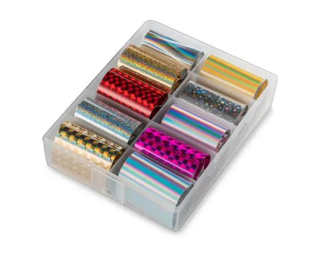 Folii de transfer set 10 Mixed Holo Foils
