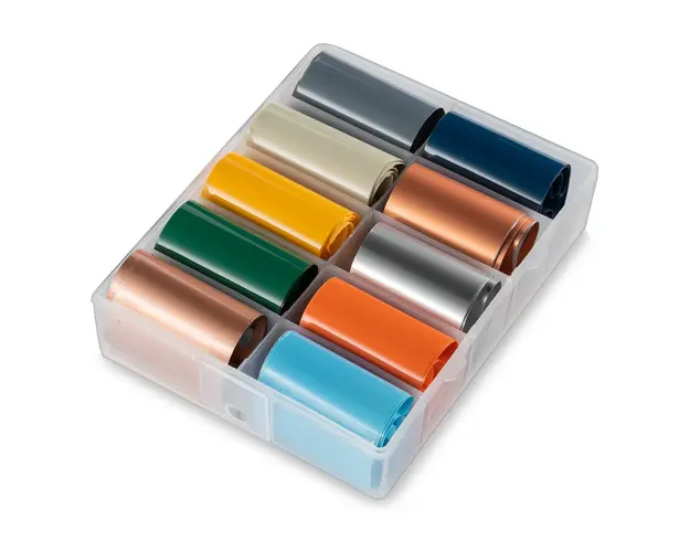 Folii de transfer set 10 Matte Foil 2