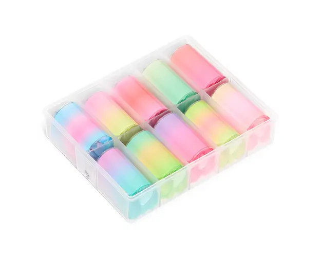 Folie de transfer set 10 Pastel