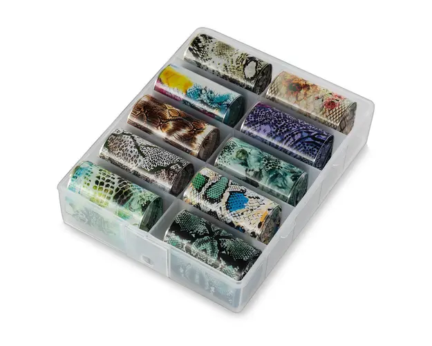 Folii de transfer set 10 Reptile Prints