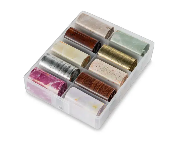 Folii de transfer set 10 Wood & Marbles