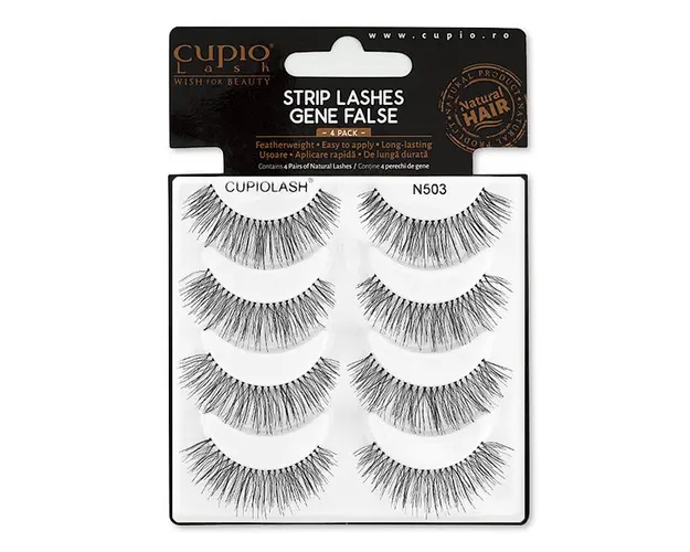 4Pack Gene false banda CupioLash Mascarade N503