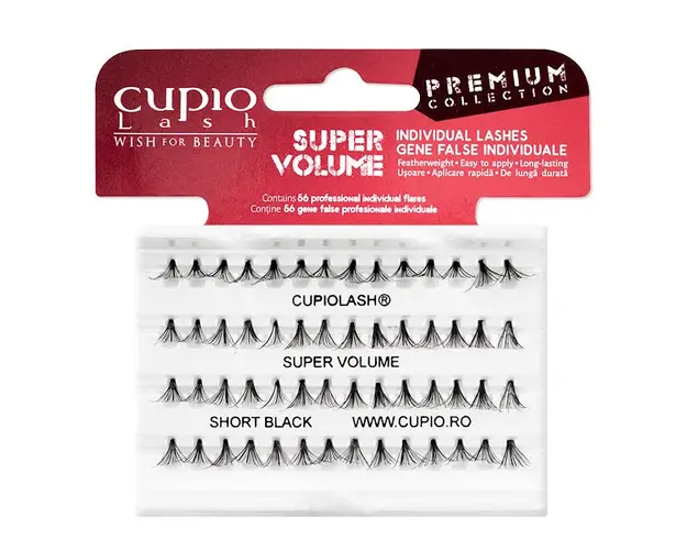 Gene false individuale Super Volume Premium - scurte