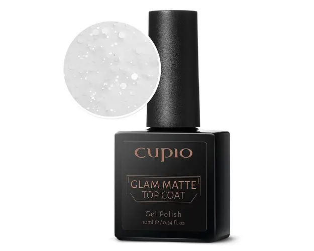 Glam Matte Top Coat Cupio - Classy