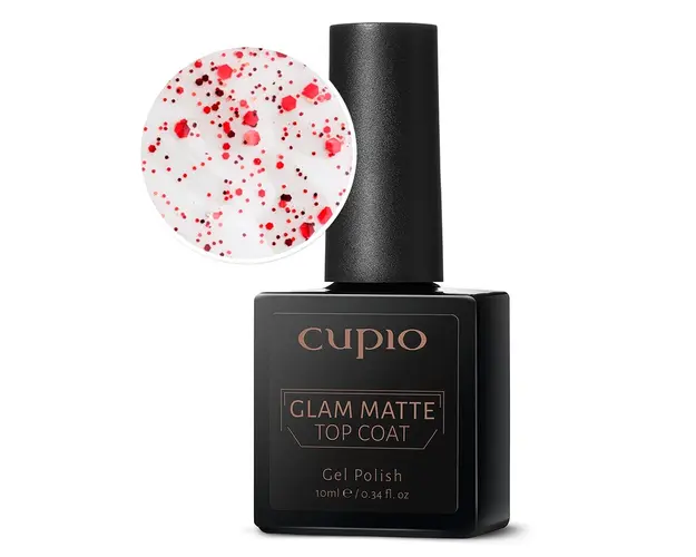 Glam Matte Top Coat Cupio - Lover