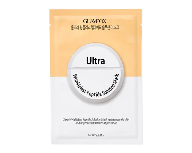 Masca de fata Glamfox - Ultra Wrinkleless Peptide Solution