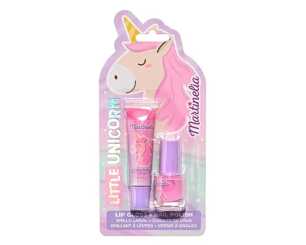 Luciu de buze si oja pentru copii Little Unicorn