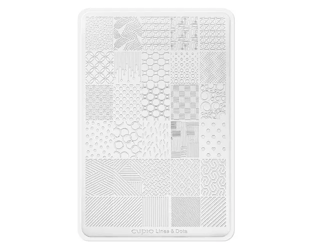 Matrita stampila Cupio Master Design - Lines & Dots