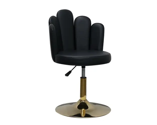 Scaun make-up Glam Petal - Black