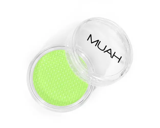 Fard colorat pe baza de apa MUAH Hype - Neon Green