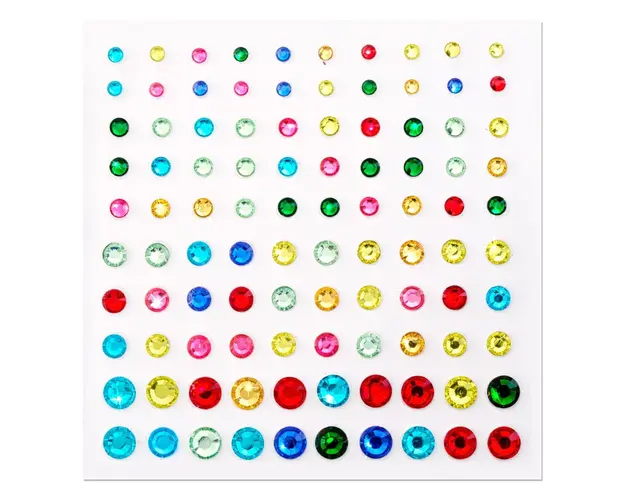 Cristale pentru fata si corp Multicolor Diamonds