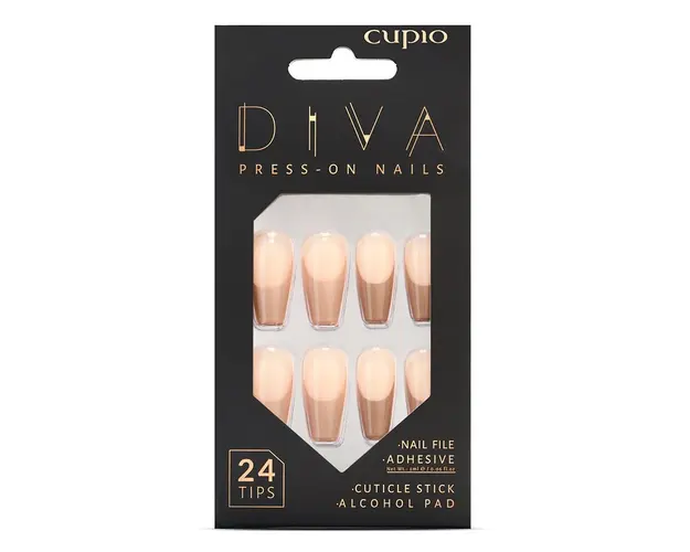 Set unghii false Cupio Diva - Nude French