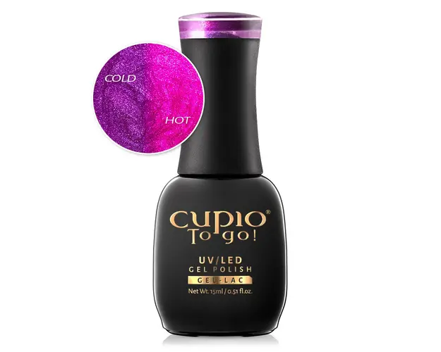 Oja semipermanenta termica glitter Pandora 15ml