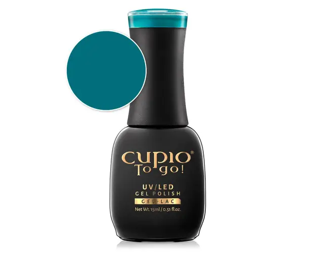 Oja semipermanenta Cupio To Go! Turquoise 15ml