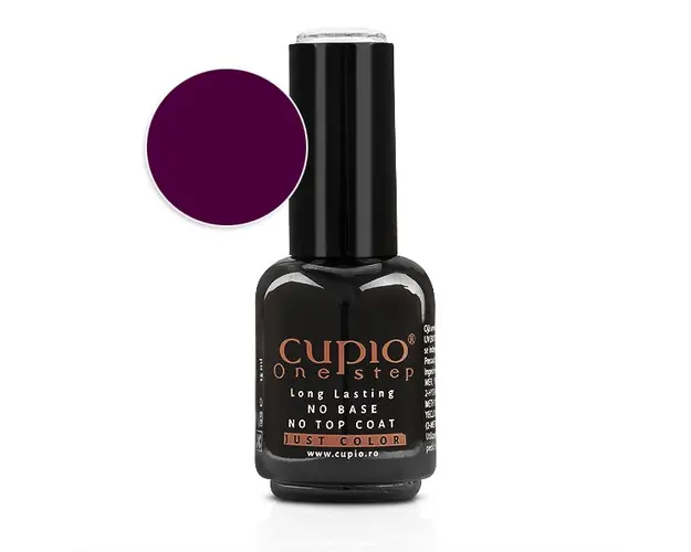 Gel Lac 3 in 1 Cupio One Step Amarena 15ml - R062