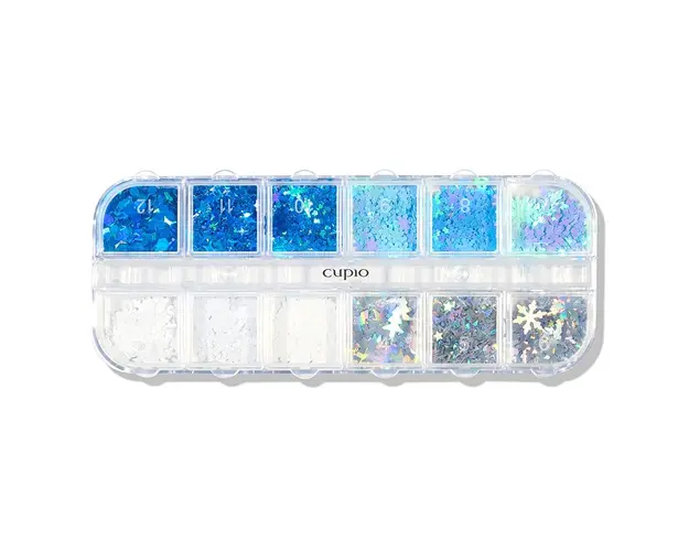 Ornamente de iarna Flakes - Blue Christmas