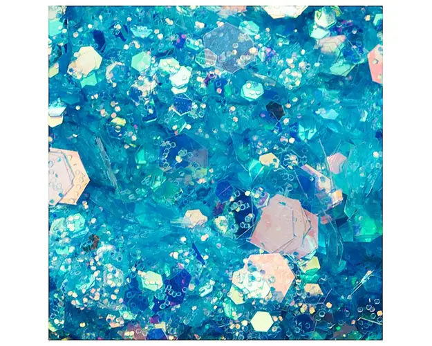 Paiete holo hexa blue