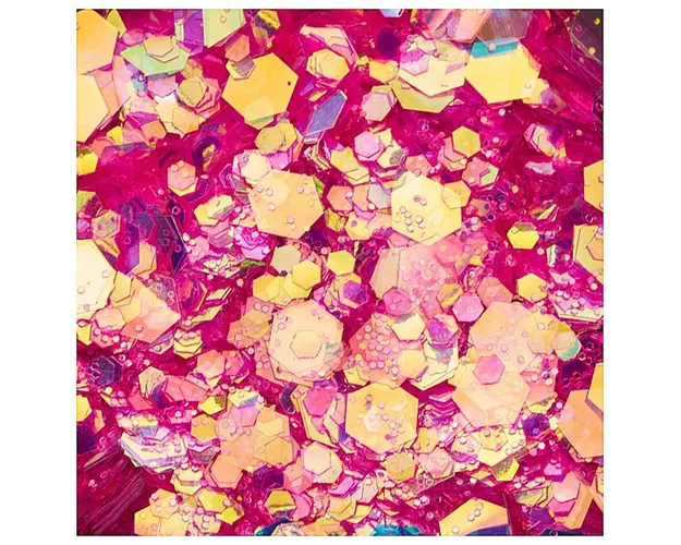 Paiete holo hexa pink