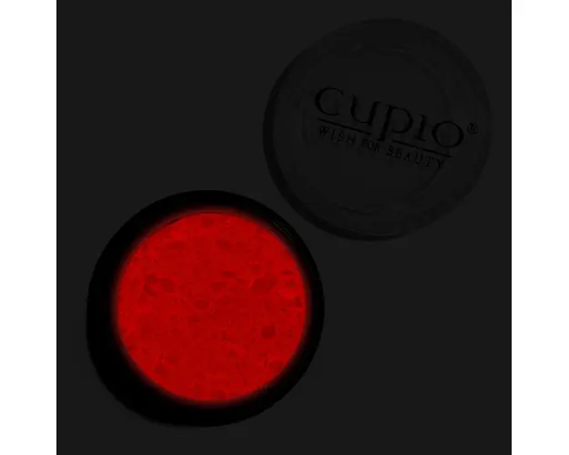 Pigment de unghii Night Glow Premium Roz