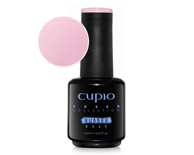 Rubber Base Sheer Collection - Pink Lemonade 15ml