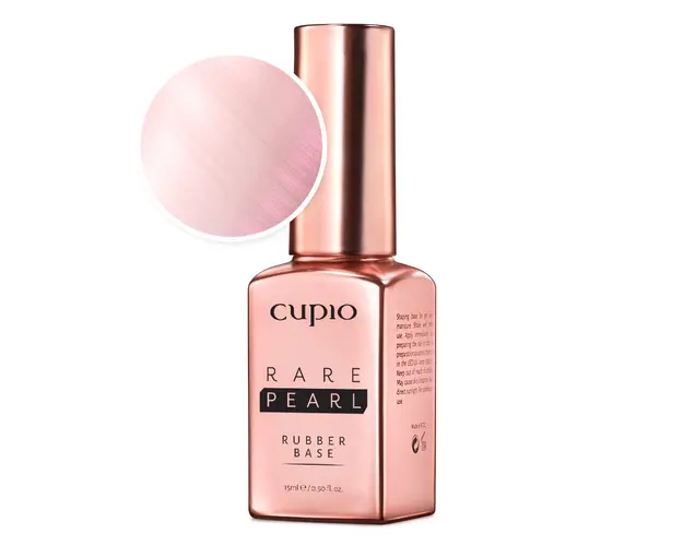 Rubber Base Rare Pearl - Sea Pink 15ml