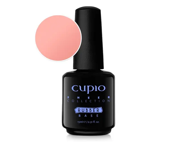 Rubber Base Sheer Collection - Sweet Apricot 15ml