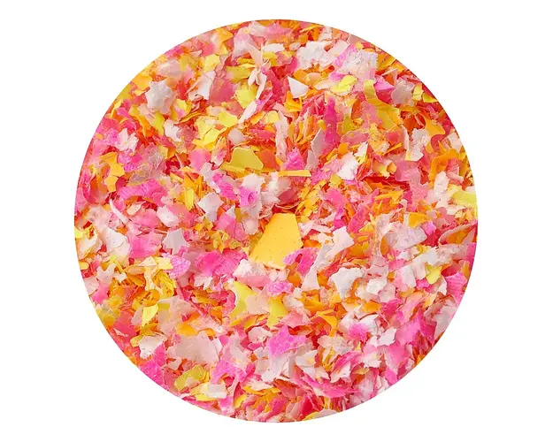 Mix confetti orange
