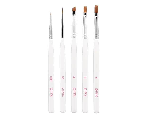 Set 5 pensule pentru manichiura pinx. - Creative Babe