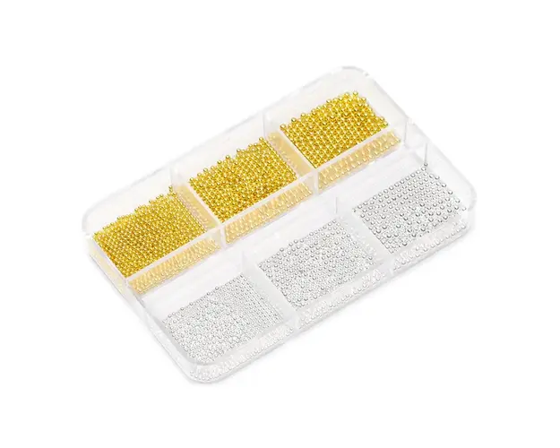Set caviar unghii Silver&Gold