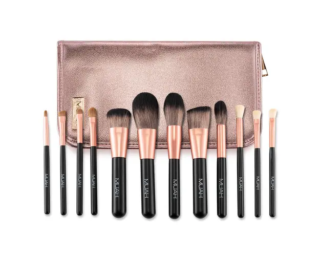 Set 12 pensule make-up MUAH Basic
