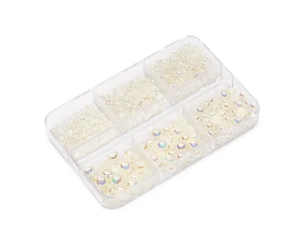 Set perlute unghii Beige AB