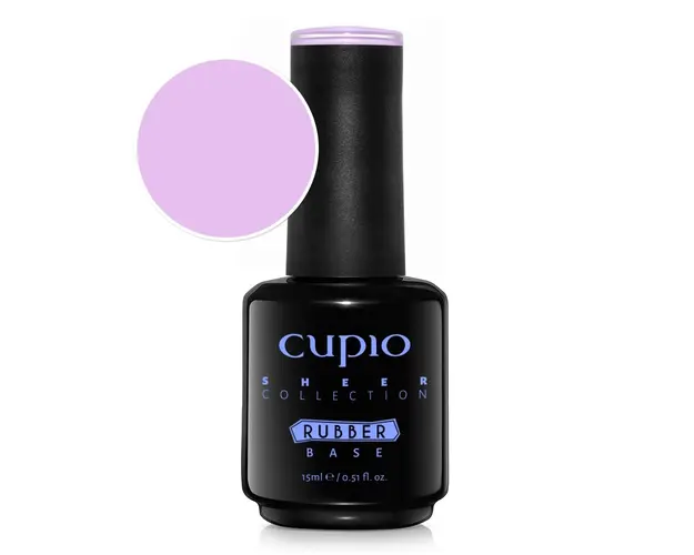 Rubber Base Sheer Collection - Rosy Dew 15ml