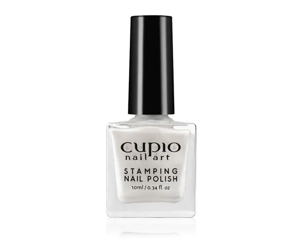 Oja pentru stampila Cupio Pearly White 10ml