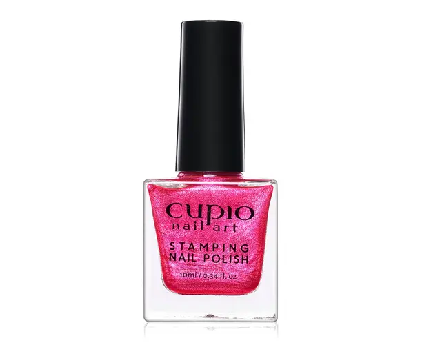 Oja pentru stampila Cupio Glitter Pink 10ml